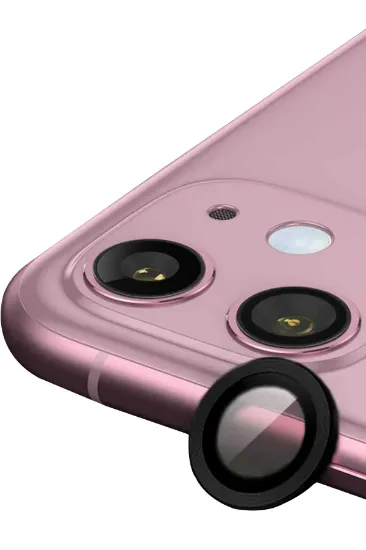 Newface iPhone 12 Raze Metal Kamera Lens - Siyah resmi