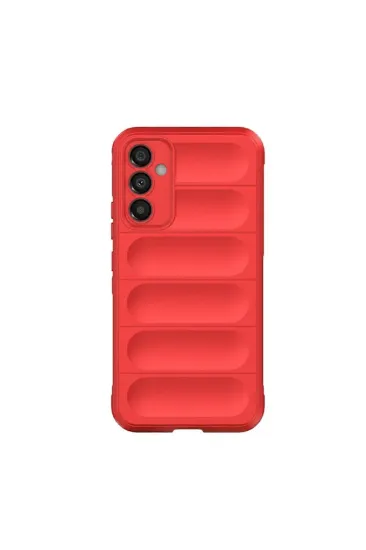 Newface Samsung Galaxy A16 5G Kılıf Optimum Silikon - Kırmızı resmi