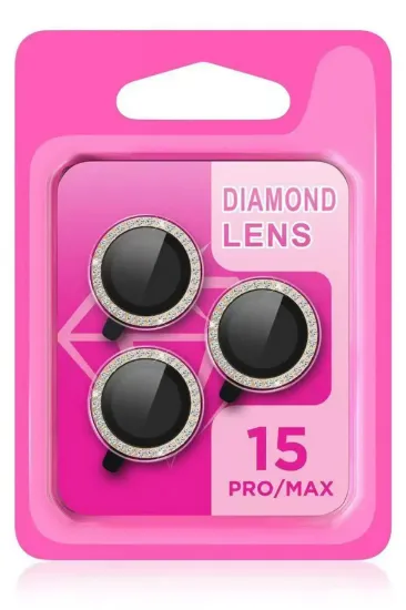 Newface iPhone 15 Pro Rock Metal Kamera Lens - Desert resmi