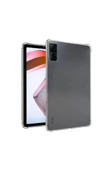 Newface Xiaomi Redmi Pad SE 4G Kılıf Anti Şeffaf Tablet Silikon - Şeffaf resmi