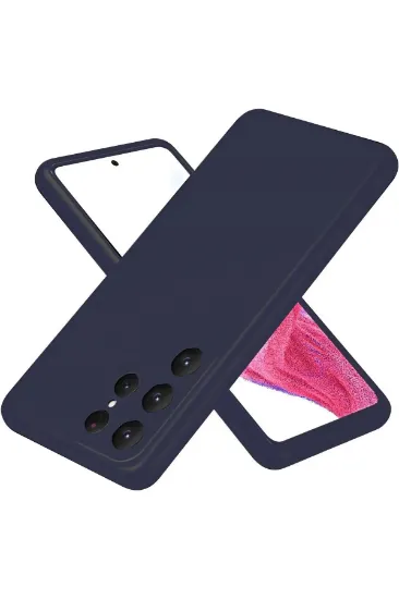 Newface Samsung Galaxy S25 Ultra Kılıf First Silikon - Lacivert resmi