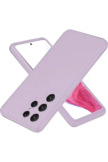 Newface Samsung Galaxy S25 Ultra Kılıf First Silikon - Lila resmi