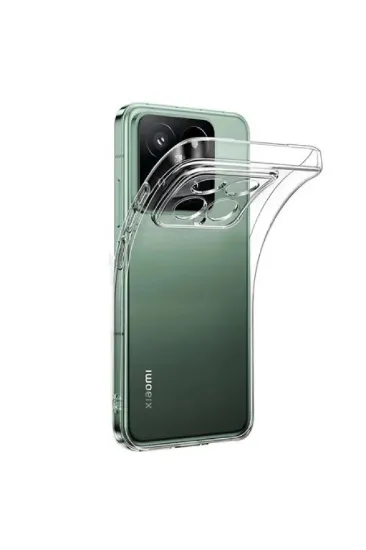 Newface Xiaomi Mi 14T Pro Kılıf Lüx Şeffaf Silikon resmi