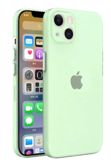 Newface iPhone 13 Kılıf Puma Silikon - Açık Yeşil resmi