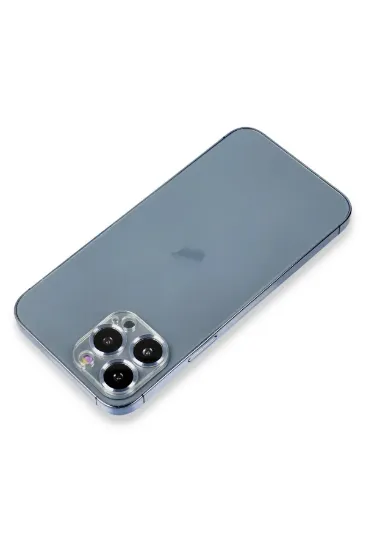 Newface iPhone 14 Pro Metal Kamera Lens Koruma Cam - Sierra Blue resmi