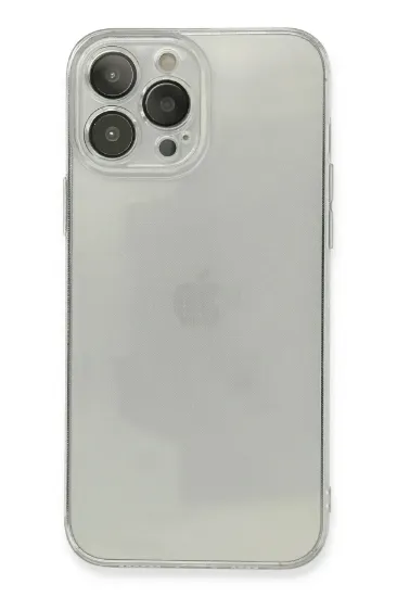 Newface iPhone 13 Pro Max Kılıf Fly Lens Silikon - Şeffaf resmi