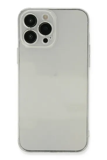 Newface iPhone 13 Pro Max Kılıf Fly Lens Silikon - Şeffaf resmi