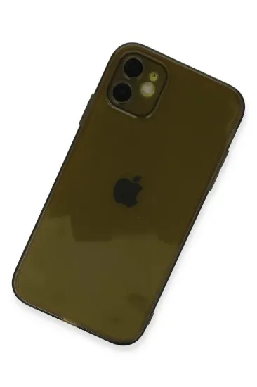 Newface iPhone 12 Kılıf Fly Lens Silikon - Siyah resmi