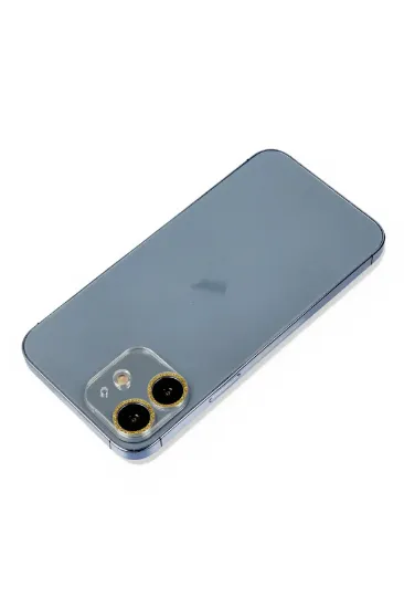 Newface iPhone 12 Shine Kamera Lens Koruma Cam - Gold resmi