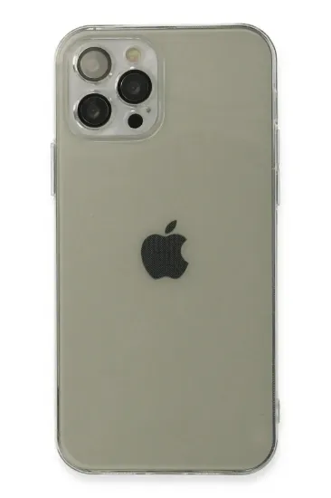 Newface iPhone 12 Pro Max Kılıf Fly Lens Silikon - Şeffaf resmi
