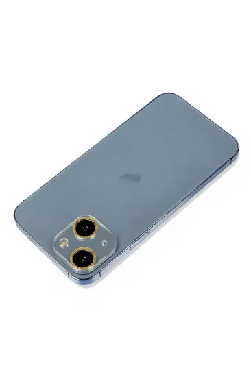 Newface iPhone 13 Shine Kamera Lens Koruma Cam - Gold resmi