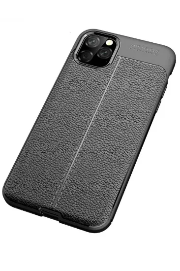 Newface iPhone 11 Pro Kılıf Auto Focus Kapak - Siyah resmi
