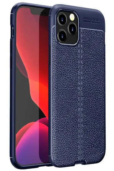 Newface iPhone 12 Pro Kılıf Auto Focus Kapak - Lacivert resmi