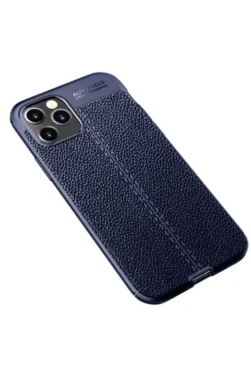 Newface iPhone 12 Pro Kılıf Auto Focus Kapak - Lacivert resmi