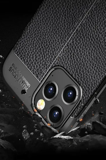 Newface iPhone 12 Pro Max Kılıf Auto Focus Kapak - Kırmızı resmi