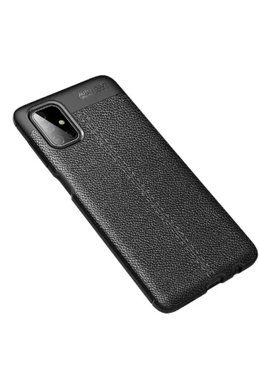 Newface Samsung Galaxy M51 Kılıf Auto Focus Kapak - Siyah resmi
