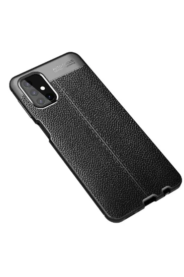 Newface Samsung Galaxy M31S Kılıf Auto Focus Kapak - Siyah resmi