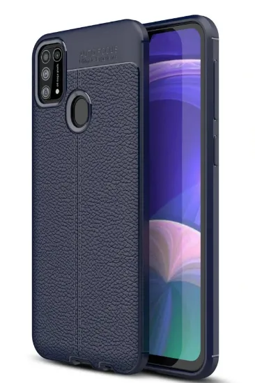 Newface Samsung Galaxy M31 Kılıf Auto Focus Kapak - Lacivert resmi