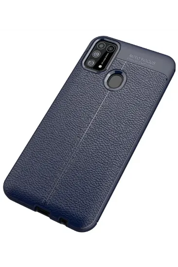 Newface Samsung Galaxy M31 Kılıf Auto Focus Kapak - Lacivert resmi