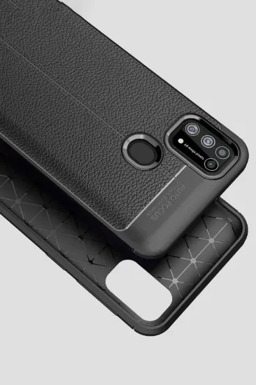 Newface Samsung Galaxy M31 Kılıf Auto Focus Kapak - Kırmızı resmi