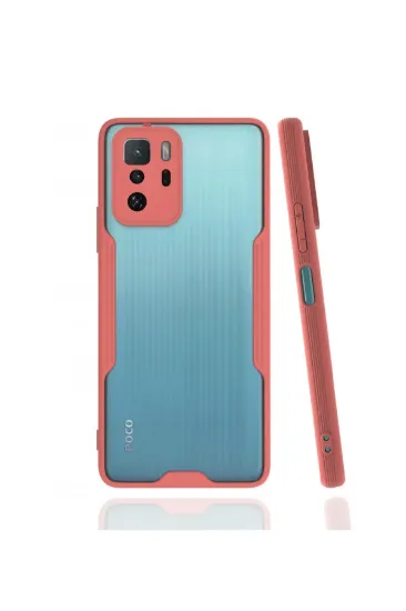 Newface Xiaomi Poco X3 GT Kılıf Platin Silikon - Pembe resmi