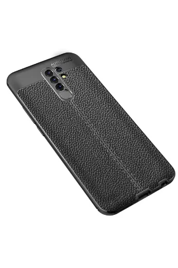 Newface Xiaomi Redmi 9 Kılıf Auto Focus Kapak - Siyah resmi