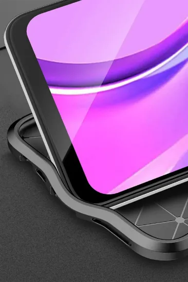 Newface Xiaomi Redmi 9 Kılıf Auto Focus Kapak - Siyah resmi