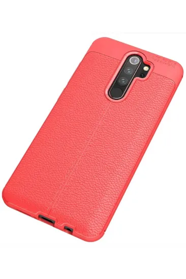 Newface Xiaomi Redmi Note 8 Pro Kılıf Auto Focus Kapak - Kırmızı resmi