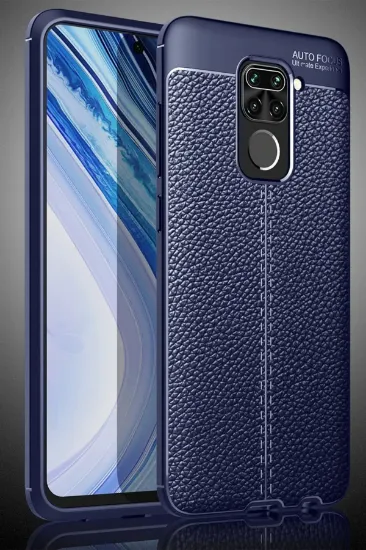 Newface Xiaomi Redmi Note 9 Kılıf Auto Focus Kapak - Lacivert resmi