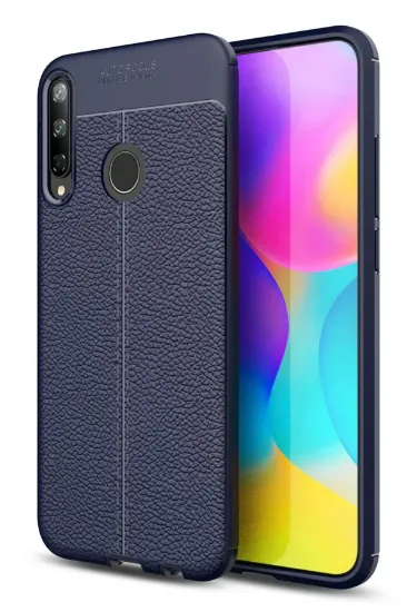Newface Huawei P40 Lite E Kılıf Auto Focus Kapak - Lacivert resmi