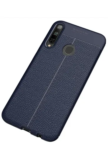 Newface Huawei P40 Lite E Kılıf Auto Focus Kapak - Lacivert resmi