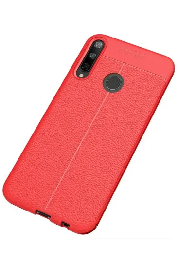 Newface Huawei P40 Lite E Kılıf Auto Focus Kapak - Kırmızı resmi