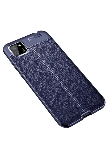 Newface Huawei Y5P Kılıf Auto Focus Kapak - Lacivert resmi
