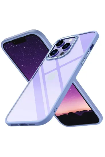 Newface iPhone 13 Pro Max Kılıf Power Silikon - Lila resmi