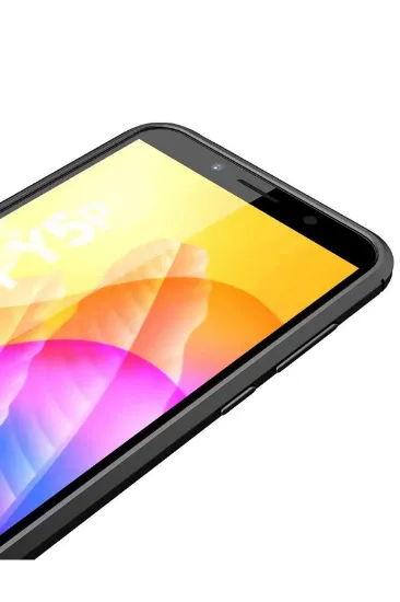 Newface Huawei Y5P Kılıf Auto Focus Kapak - Kırmızı resmi