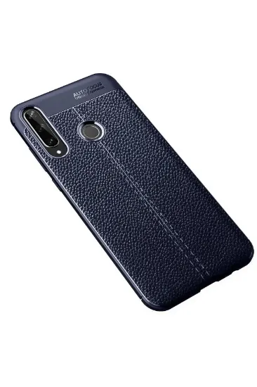 Newface Huawei Y6P Kılıf Auto Focus Kapak - Lacivert resmi