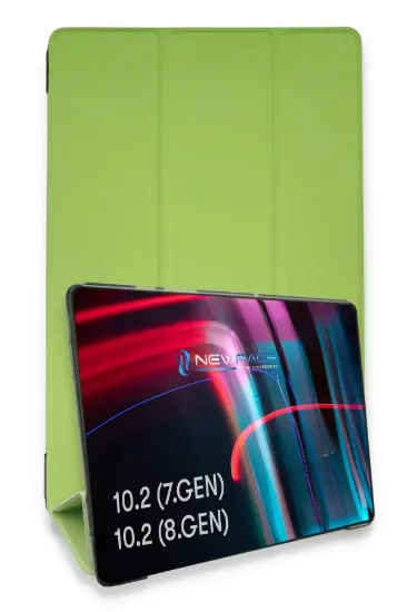 Newface iPad 10.2 (7.nesil) Kılıf Tablet Smart Kılıf - Açık Yeşil resmi