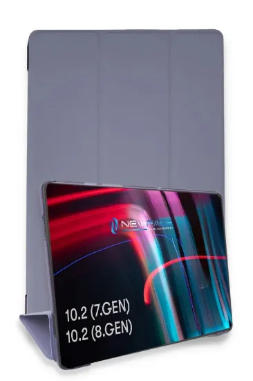 Newface iPad 10.2 (7.nesil) Kılıf Tablet Smart Kılıf - Lila resmi