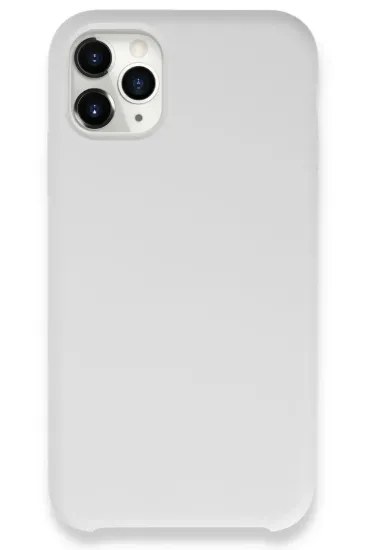 Newface iPhone 11 Pro Kılıf Lansman Legant Silikon - Beyaz resmi