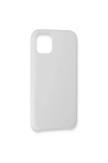 Newface iPhone 11 Pro Kılıf Lansman Legant Silikon - Beyaz resmi