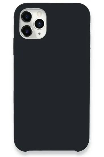 Newface iPhone 11 Pro Kılıf Lansman Legant Silikon - Koyu Gri resmi
