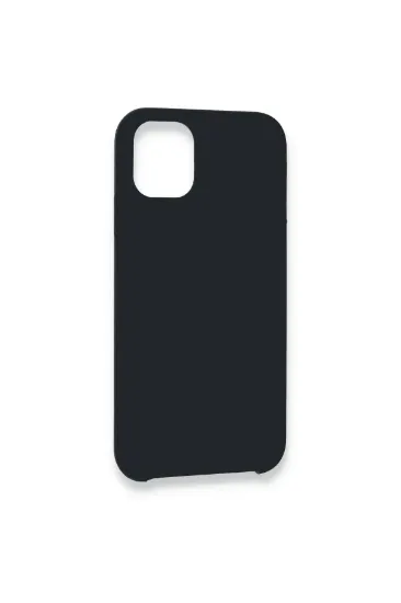Newface iPhone 11 Pro Kılıf Lansman Legant Silikon - Koyu Gri resmi