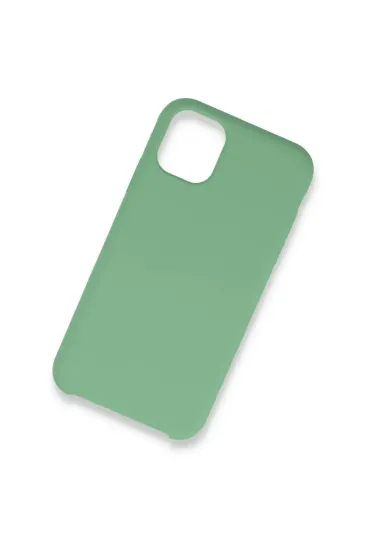 Newface iPhone 11 Pro Kılıf Lansman Legant Silikon - Yeşil resmi