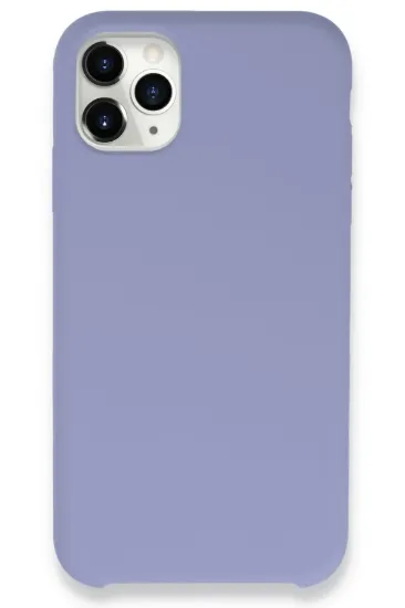 Newface iPhone 11 Pro Max Kılıf Lansman Legant Silikon - Lila resmi
