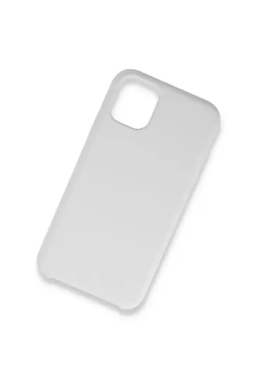 Newface iPhone 11 Pro Max Kılıf Lansman Legant Silikon - Beyaz resmi