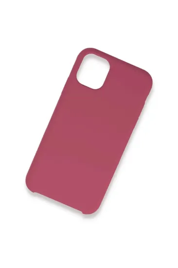 Newface iPhone 11 Pro Max Kılıf Lansman Legant Silikon - Fuşya resmi