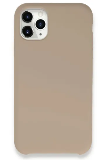 Newface iPhone 11 Pro Max Kılıf Lansman Legant Silikon - Açık Pembe resmi