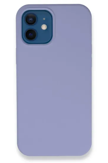 Newface iPhone 12 Kılıf Lansman Legant Silikon - Lila resmi