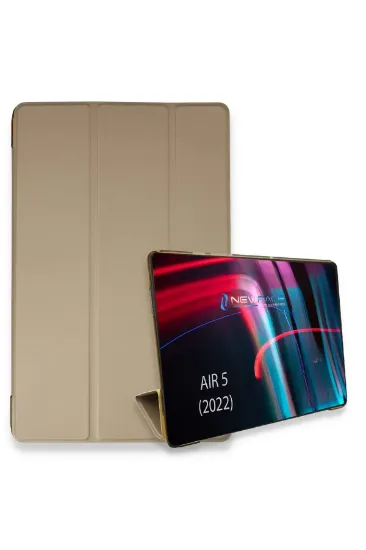 Newface iPad Air 5 (2022) Kılıf Tablet Smart Kılıf - Gold resmi