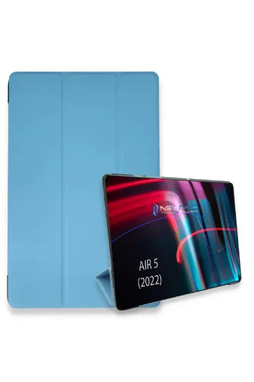 Newface iPad Air 5 (2022) Kılıf Tablet Smart Kılıf - Mavi resmi